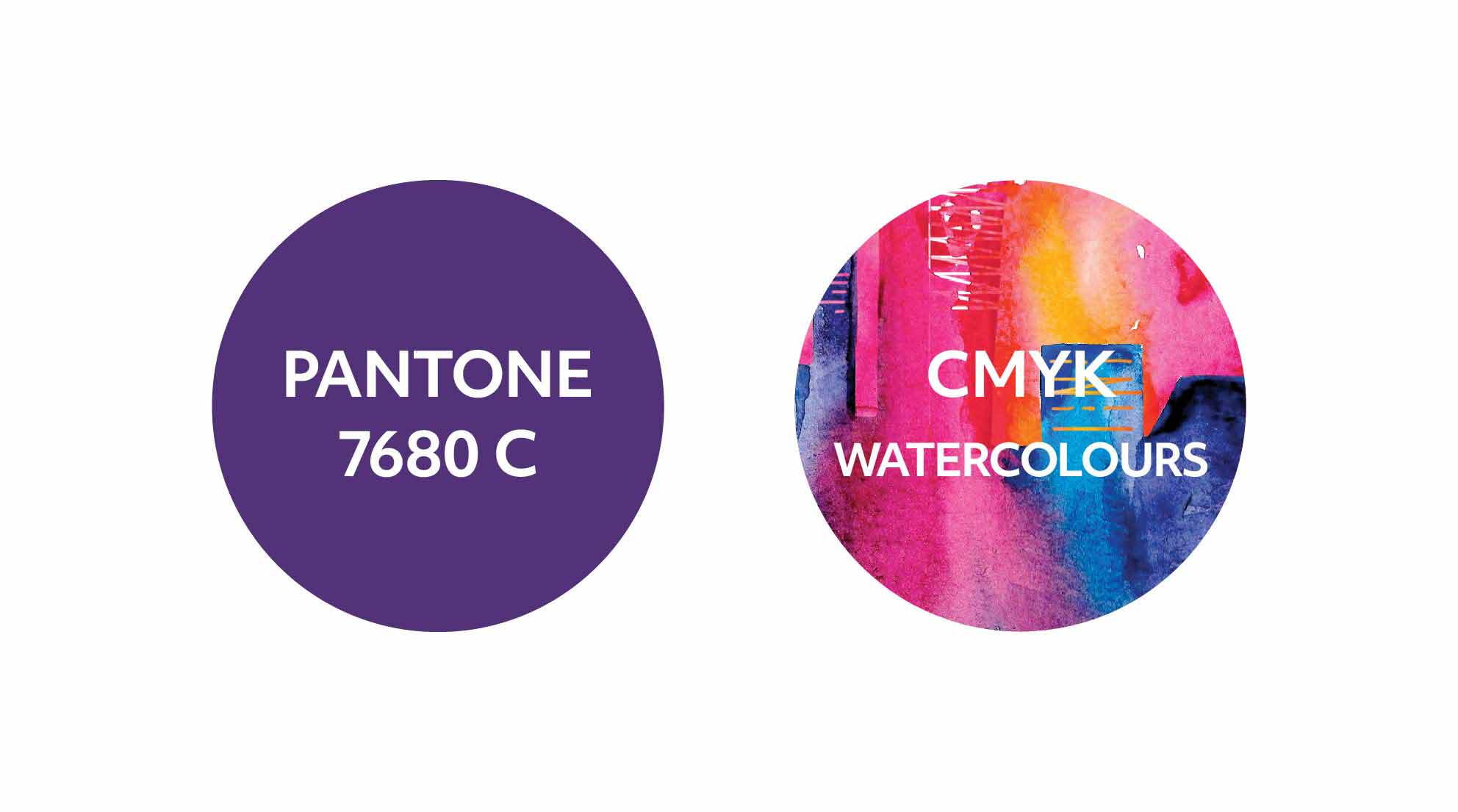 Colour palette for minto condos campaign