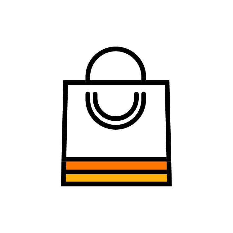 The shopping list icon from App design
