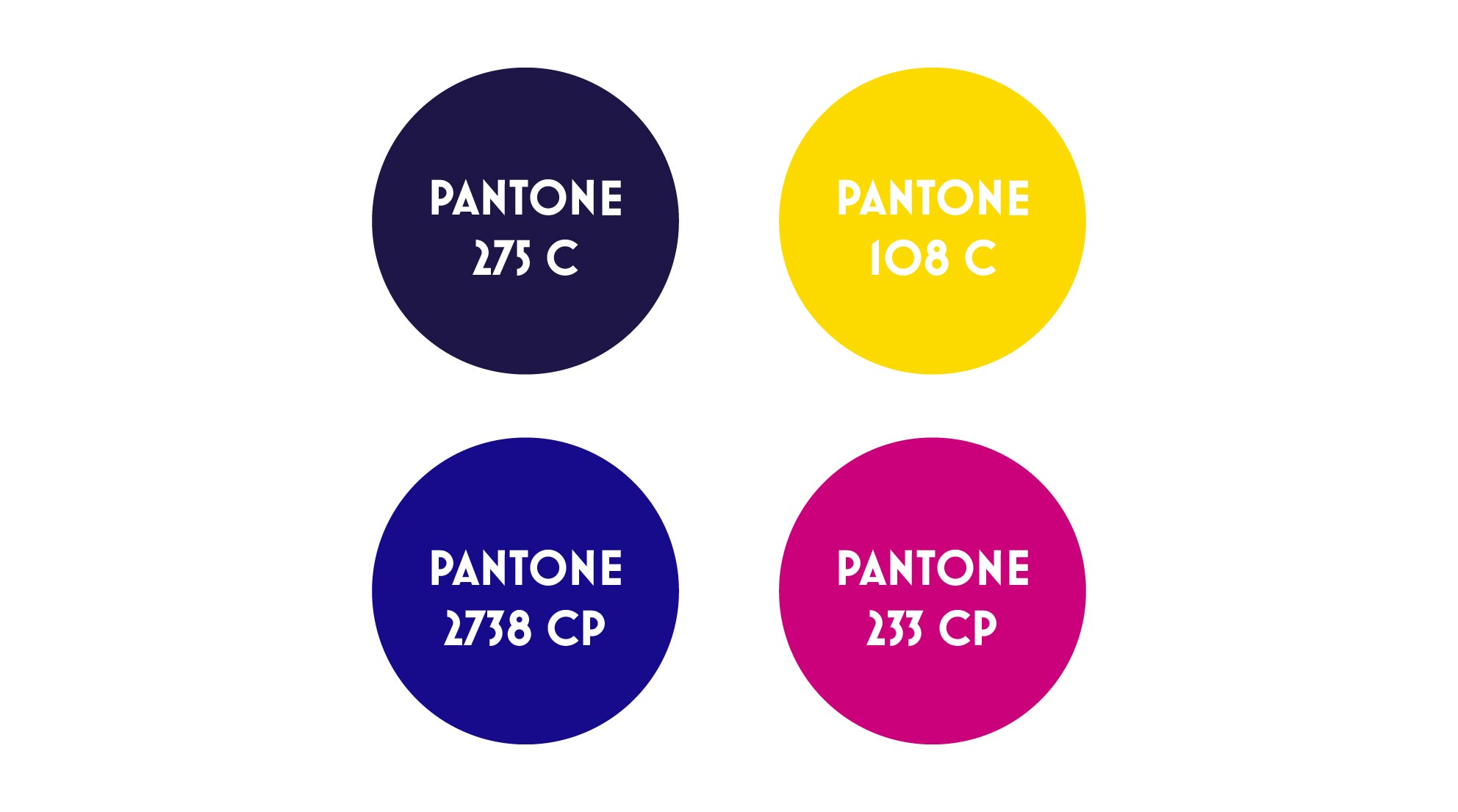 Colour palette for the new brand for Compact Music store